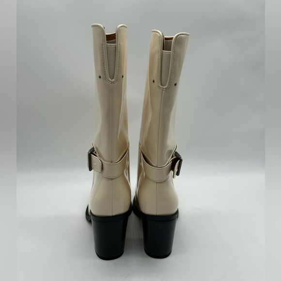 Sarto by Franco Sarto A-Vance Vanilla PU Mid-Calf Boots Size 6.5M, New with Box - Picture 6 of 14